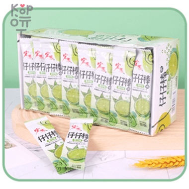 Леденец на палочке Zaizai Лайм — Корейские товары для всей семьи(КорОпт)