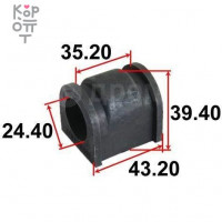 Втулка стабилизатора 42412-60A00 ASBSU1002 TENACITY