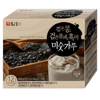 DAMTUH Black (Bean, Sesame, Rice) Чай Смесь черных (фасоли, кунжута, риса), 20 г × 12 саше