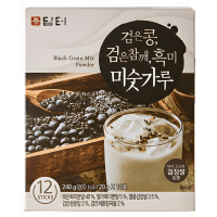 DAMTUH Black (Bean, Sesame, Rice) Чай Смесь черных (фасоли, кунжута, риса), 20 г × 12 саше
