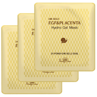 Pretty Skin 24K Gold EGF & Placenta Hydro Gel Mask - Гидрогелевая маска для лица с Золотом и Плацентой 30мл.