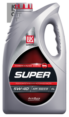 LUKOIL SUPER 5W-40 API SG/CD — Масло моторное