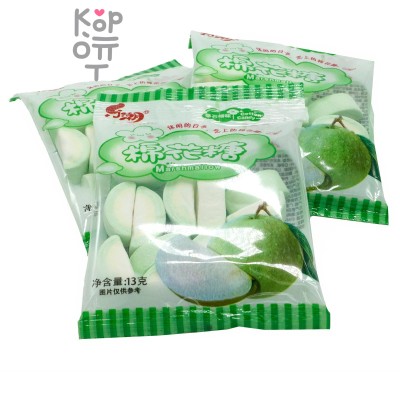 Маршмеллоу с вкусом яблока Cotton Candy, 390гр.