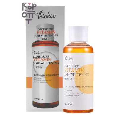 Thinkco Moisture Vitamin NMF Whitening Toner - Увлажняющий тонер витаминизированный, 150 мл