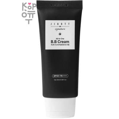 Jigott Signature Sunscreen All in One BB Cream SPF50+ PA++++ - Увлажняющий BB крем с солнцезащитным фактором 50мл. 