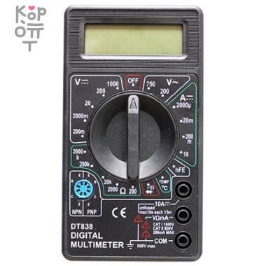 Мультиметр DT838 — Корейские товары для всей семьи(КорОпт)