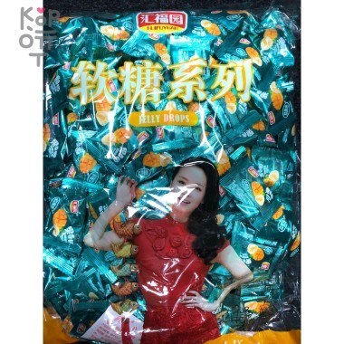 Конфеты Jelly Drops со вкусом Манго, 2,5кг — Корейские товары для всей семьи(КорОпт)