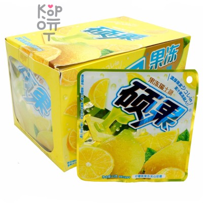 Жевательные конфеты Fruit Jelly с натуральным соком и вкусом Лимона