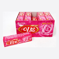 LOTTE Gum EVE Rose - Жевательная резинка со вкусом розы, 26 г