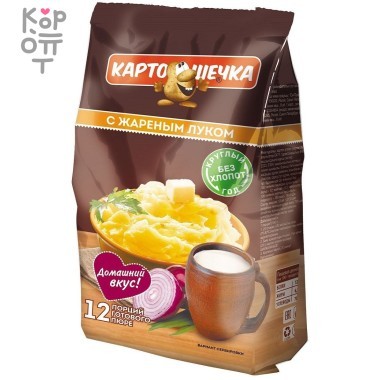Пюре картофельное с жаренным луком, Картошечка, 350гр &mdash; Корейские товары для всей семьи(КорОпт)