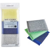 SB CLEAN&CLEAR - Губка для мытья посуды №087 Clean - 13,5см*9см*1,5см мягкая