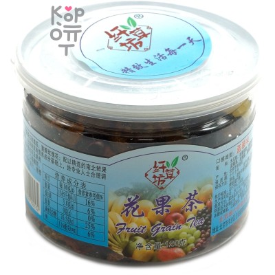 Цветочный чай на каждый день с фруктами - вкус Черники, 120гр.