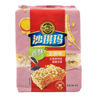 Hsufuchi Egg Sachima Biscuits With Sesame Flavour (2 Packs) - Хрустящий пирог со вкусом кунжута, 160гр.*2уп.