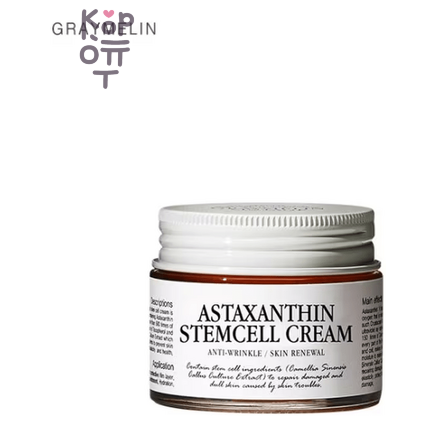 Graymelin Astaxantin Stemcell Anti-Wrinkle Gel Cream - Омолаживающий гель-крем со Стволовыми Клетками, 50 мл