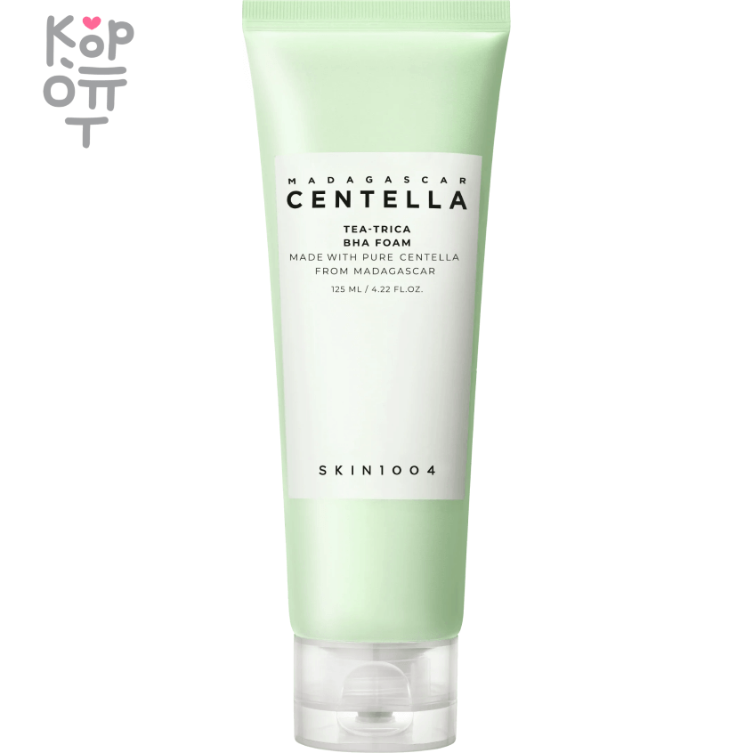 Skin1004 Madagascar Centella Tea-Trica BHA Foam - Антибактериальная пенка для умывания, купить с доставкой на дом фото 1 &mdash; Корейские товары для всей семьи(КорОпт)