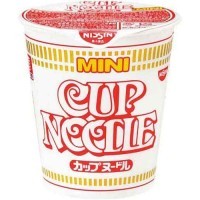 NISSIN Cup Noodle Mini Лапша сублимированная, креветки с соевым соусом, стакан, 36 г