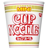 NISSIN Cup Noodle Mini Лапша сублимированная, креветки с соевым соусом, стакан, 36 г