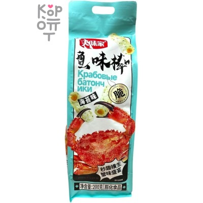 Чипсы в Гигантской упаковке Xiao Ming - со вкусом краба(оригинальный), 200гр.