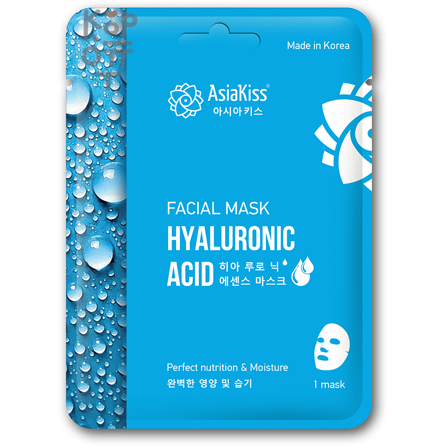 AsiaKiss Essence Facial Mask - Тканевая маска для лица, 25гр.