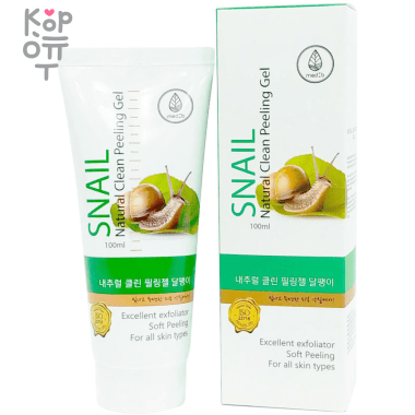 Med B MD:1 Snail Natural Clean Peeling Gel - Натуральный пилинг гель для лица с Муцина Улитки 100мл . — Корейские товары для всей семьи(КорОпт)