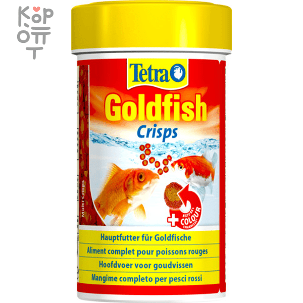 TetraGoldfish Pro корм для золотых рыбок в чипсах 100 мл, купить с доставкой на дом фото 1 &mdash; Корейские товары для всей семьи(КорОпт)