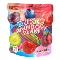 Сухофрукты Siji ReDu Rainbow Plum - Радужное путешествие, фруктовое ассорти, 360гр.