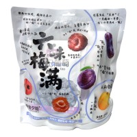 Сухофрукты Siji ReDu Rainbow Plum - Радужное путешествие, фруктовое ассорти, 360гр.