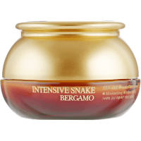Bergamo Intensive Snake Syn-Ake Wrinkle Care Cream - Антивозрастной крем со Змеиным Ядом 50гр.