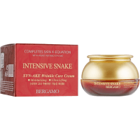 Bergamo Intensive Snake Syn-Ake Wrinkle Care Cream - Антивозрастной крем со Змеиным Ядом 50гр.