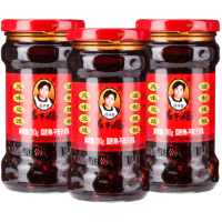 Соус острый Lao Gan Ma Crispy Chilli in Oil - с хрустящим перцем чили, 280гр.