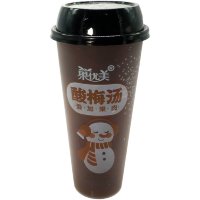 Напиток Hebei Snowman - Вкус любви с кусочками фруктов и витамином С, 610мл.