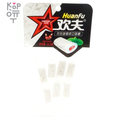 Жевательная резинка Huanfu сэндвич со вкусом Кока Колы — Корейские товары для всей семьи(КорОпт)