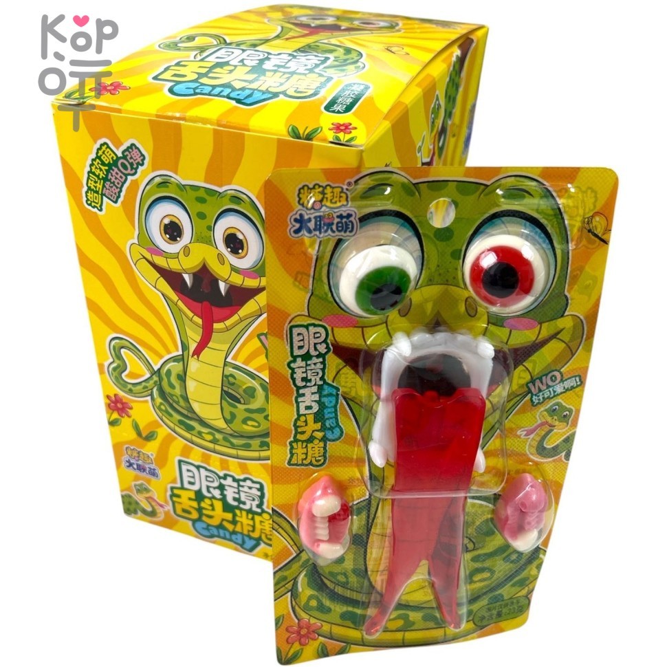 Жевательный фруктовый мармелад WPD - Змея, купить с доставкой на дом фото 1 &mdash; Корейские товары для всей семьи(КорОпт)