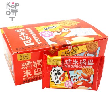 Рисовые чипсы NuomiGuoba Крабики - Дай клешню! со вкусом пикантных раков, 30гр. — Корейские товары для всей семьи(КорОпт)