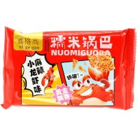 Рисовые чипсы NuomiGuoba Крабики - Дай клешню! со вкусом пикантных раков, 30гр.