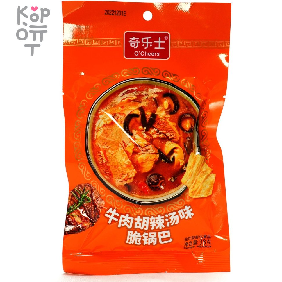 Чипсы O'Cheers Soup Steak Chips - со вкусом мяса с грибами, 38гр., купить с доставкой на дом фото 1 &mdash; Корейские товары для всей семьи(КорОпт)
