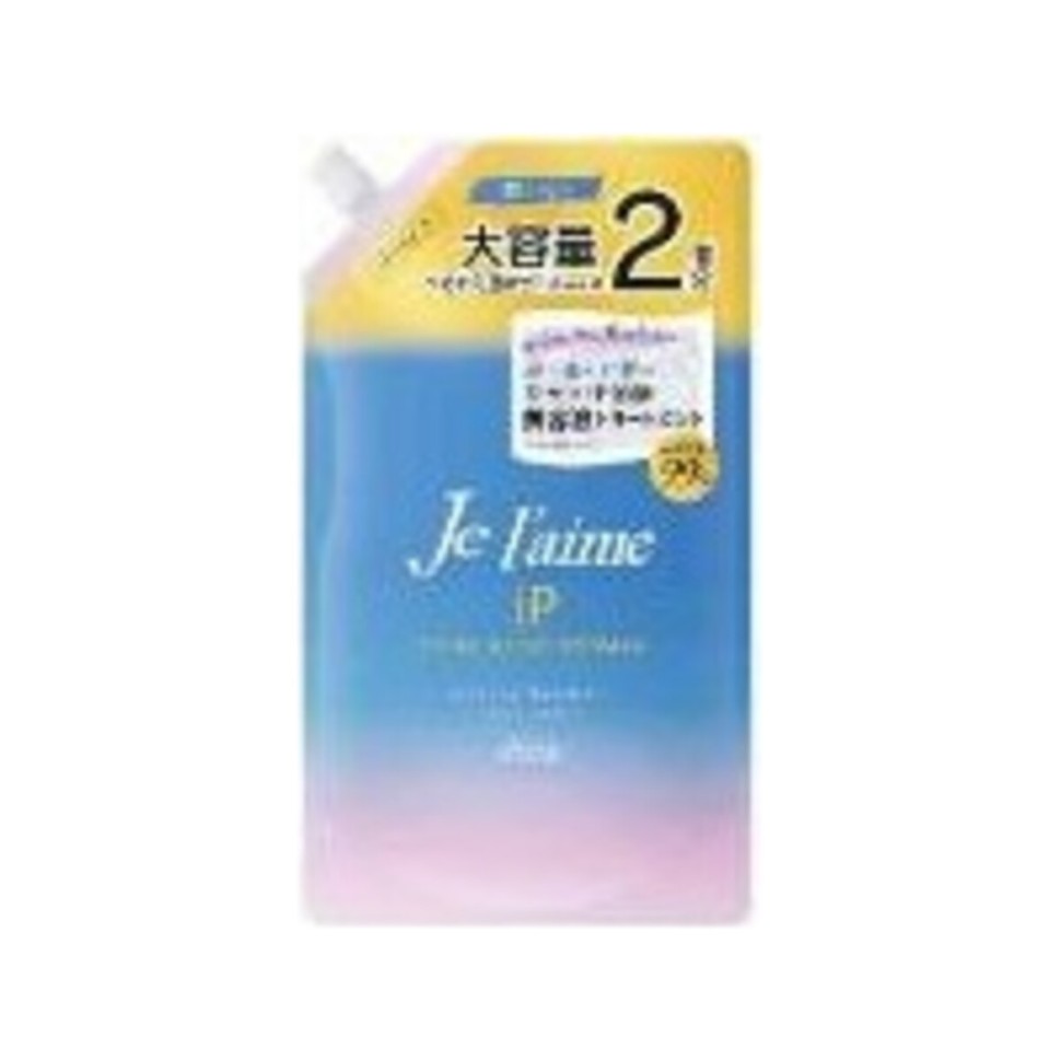 KOSE Cosmeport Je l'aime iP Thalasso Repair — восстанавливающий кондиционер для повреждённых волос, Deep Moist, сменная упаковка, 680 миллилитров