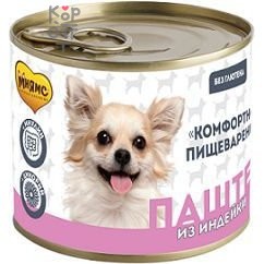 Мнямс Паштет из индейки для собак всех пород «КОМФОРТНОЕ ПИЩЕВАРЕНИЕ» 200 г