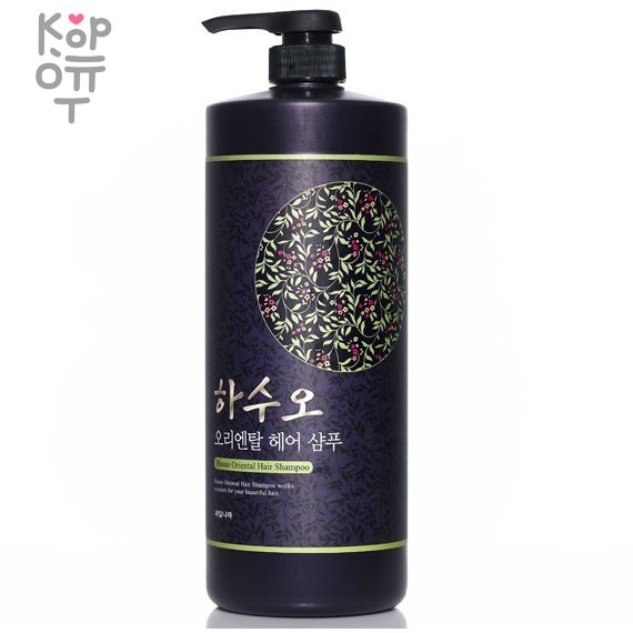 Welcos Hasuo Oriental Hair Cool Shampoo - Освежающий шампунь для волос с Ментолом, 1500мл., купить с доставкой на дом фото 1 — Корейские товары для всей семьи(КорОпт)