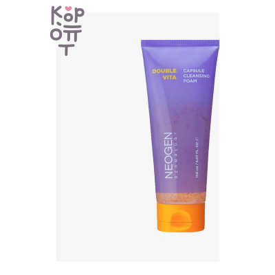 Neogen — Dermalogy Double Vita Capsule Cleansing Foam — Гель-пенка для умывания с витаминами, 150 мл