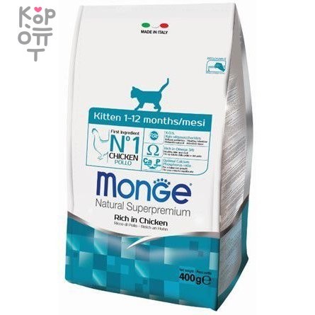 Monge Cat Cat Daily Line для котят и беременных кошек, из курицы 400г