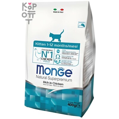 Monge Cat Cat Daily Line для котят и беременных кошек, из курицы 400г