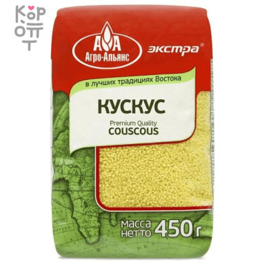 Крупа пшеничная кускус Агро-альянс, 450гр. — Корейские товары для всей семьи(КорОпт)
