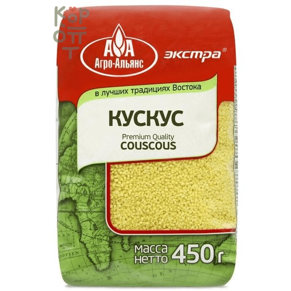 Крупа пшеничная кускус Агро-альянс, 450гр.