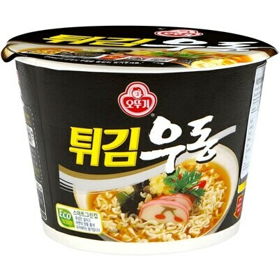OTTOGI Tempura Udon Big Bowl - Лапша Удон со вкусом морепродуктов, 110гр.