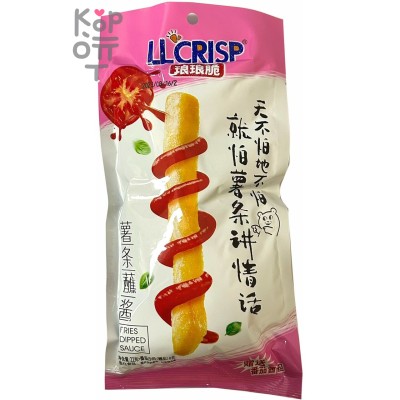 Чипсы Lang Lang Crisp + со вкусом крылышек, обжаренные в насыщенном соусе, 22гр.