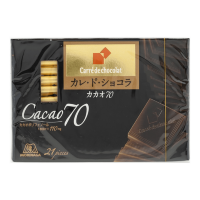 Morinaga Carre de Chocolat - Шоколад Какао 70, 18 шт./