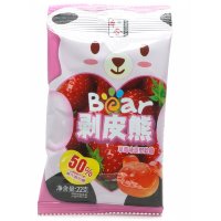 Жевательные конфеты Benhefood Bear Candy Сэндвич Мишка со вкусом Клубники
