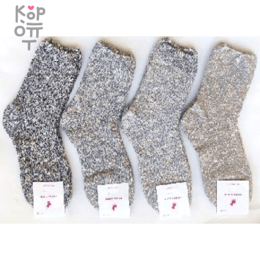 Носочки теплые женские, вязанные, Размер 35-40 — Корейские товары для всей семьи(КорОпт)