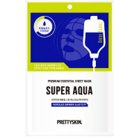 PrettySkin Premium Essential Sheet Mask Gold Snail - Увлажняющая тканевая маска для лица с муцином улитки 23 гр